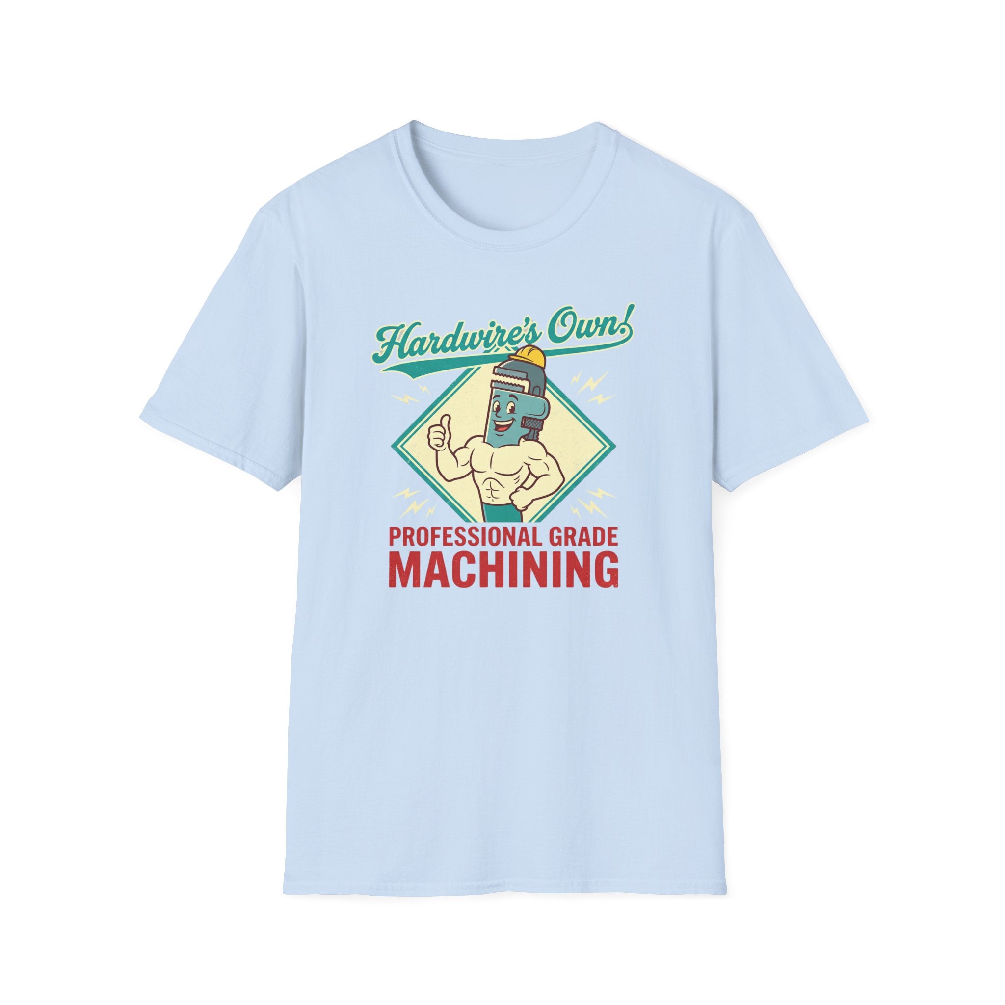 Hardwire's Own Professional Grade Machining Muscle Wrench T-Shirt