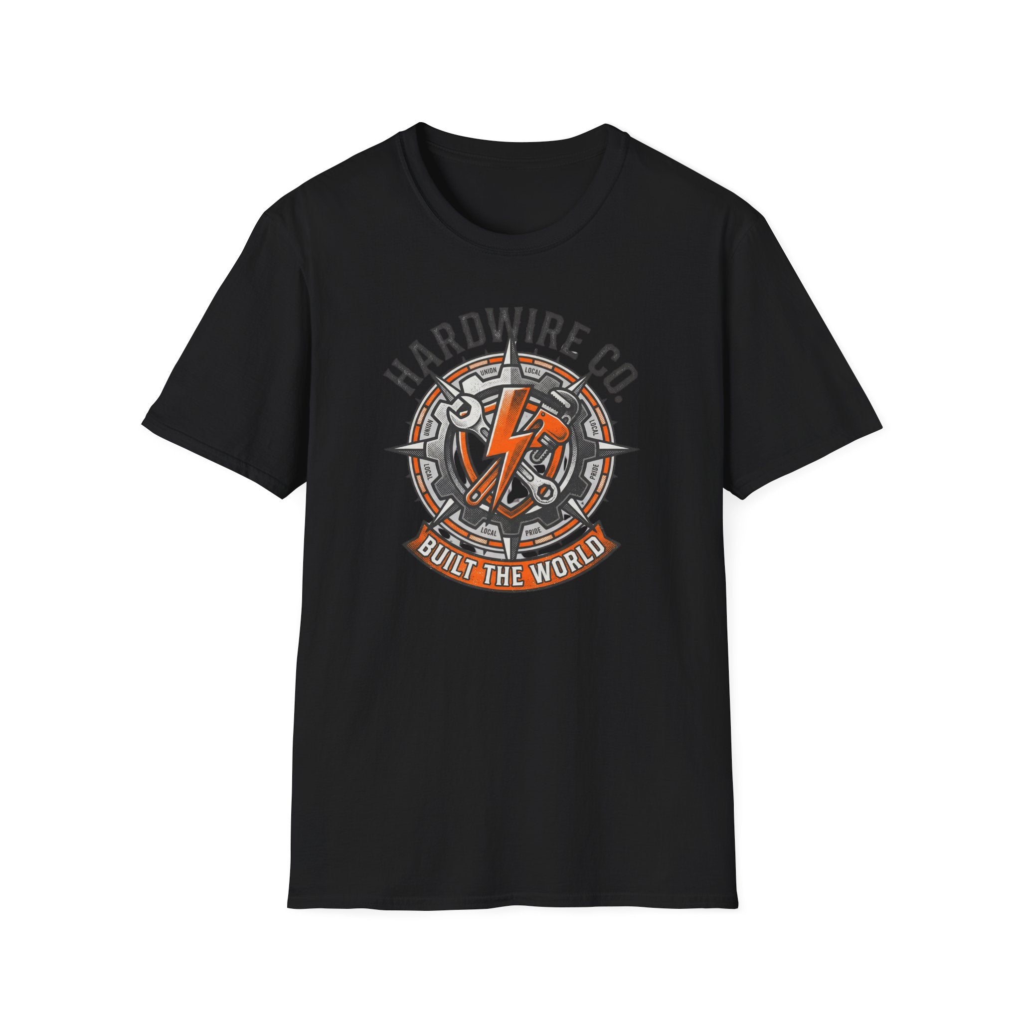 Hardwire Co. Built The World Union Pride T-Shirt