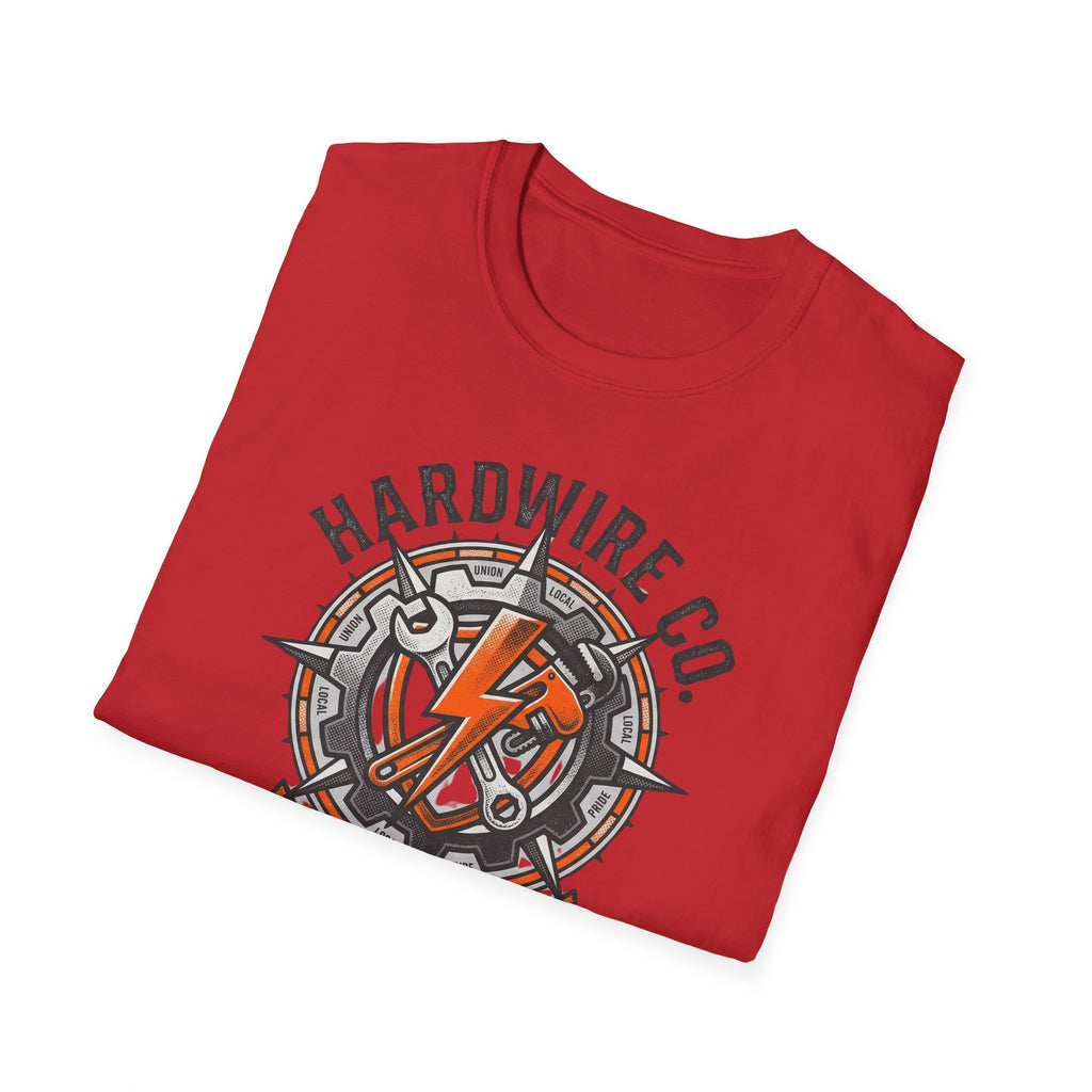 Hardwire Co. Built The World Union Pride T-Shirt